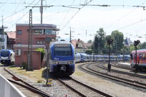 Bayerische Regiobahn in Traunstein